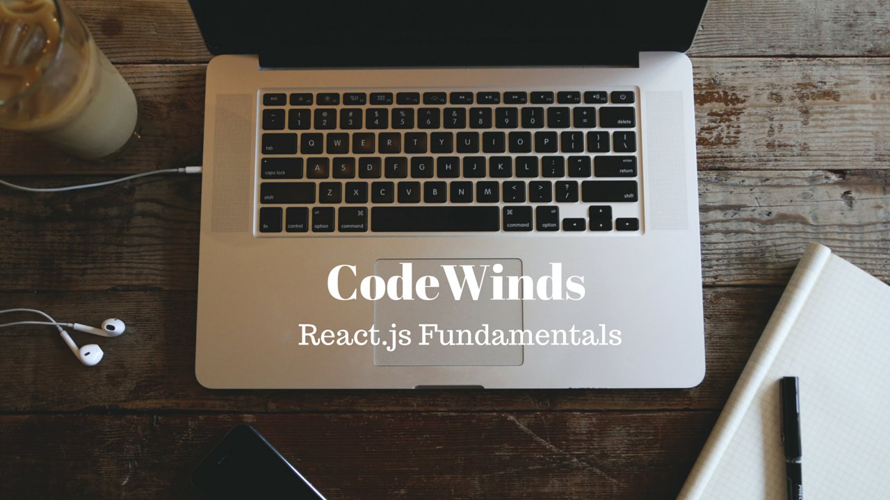 CodeWinds React.js Fundamentals